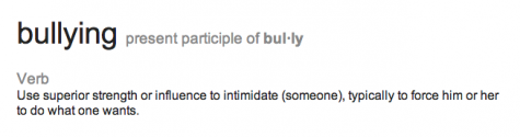 defining bullying