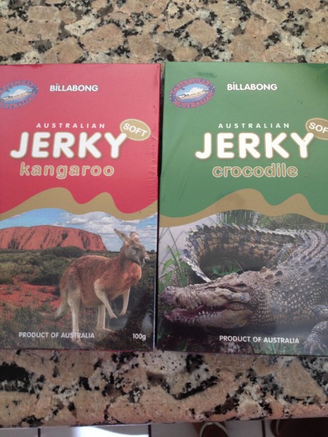 kangaroo crocodile jerky