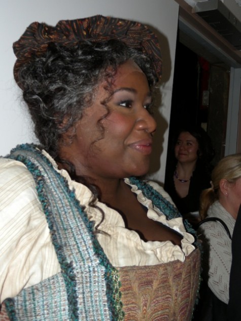 Ronnita Nicole Miller plays Mistress Quickly