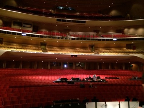 Dorothy Chandler Hall from stage