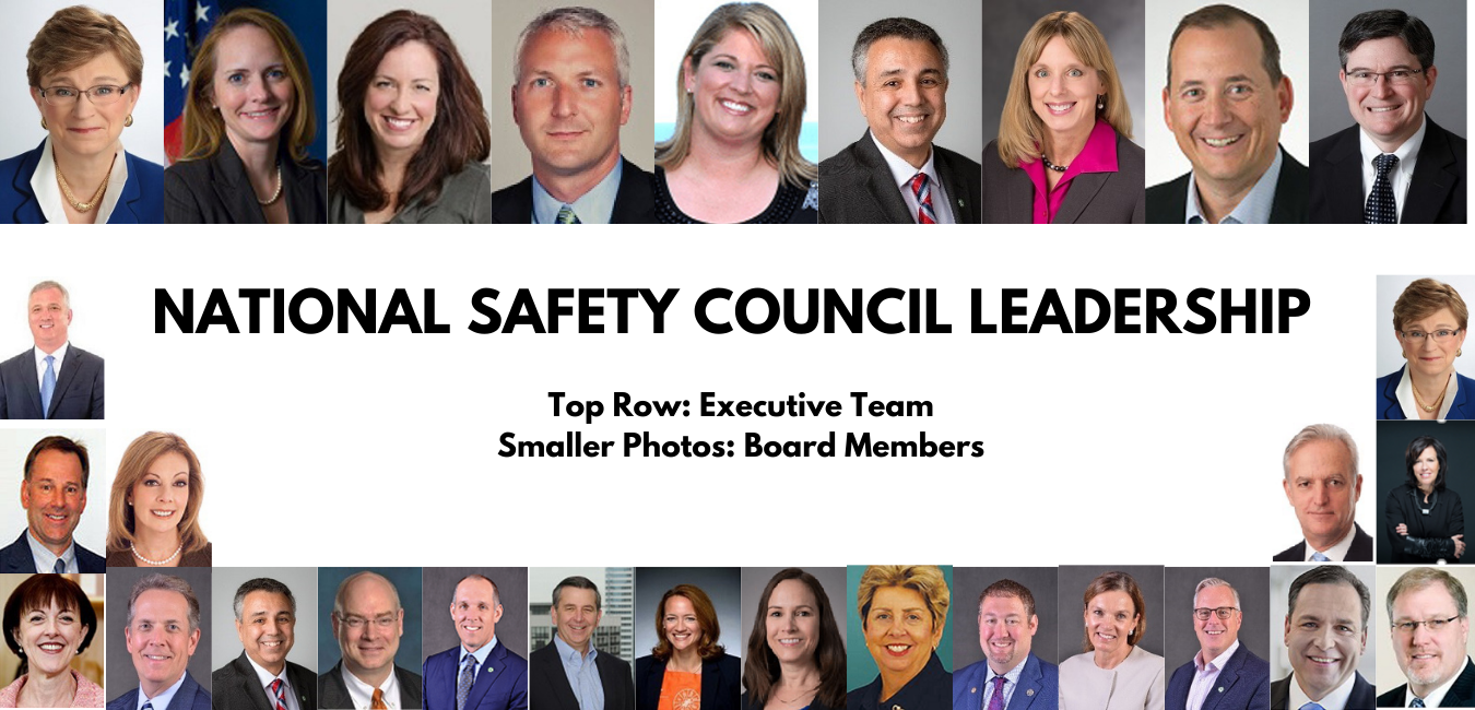 National Safety Council Headshots of leadership